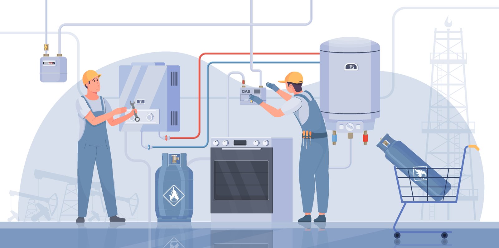 Proses Instalasi Genset